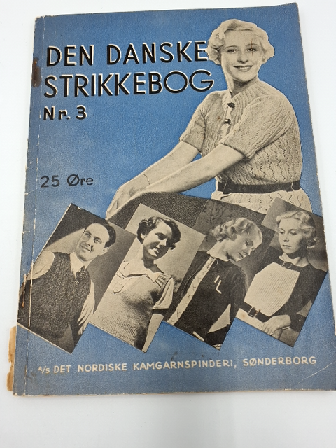 Samling af strikkeblade